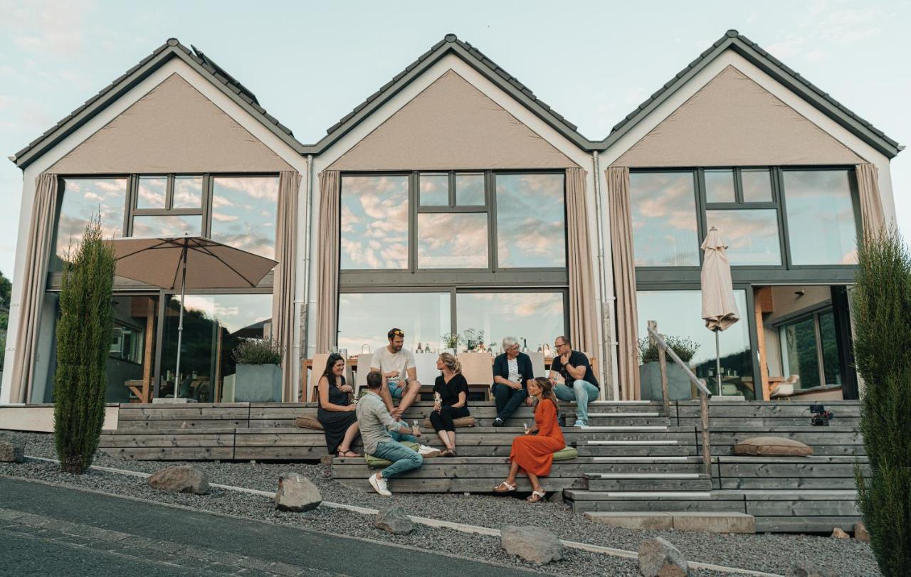 Premium Design Ferienhaeuser Mosel Chalets Pommern Esterno foto