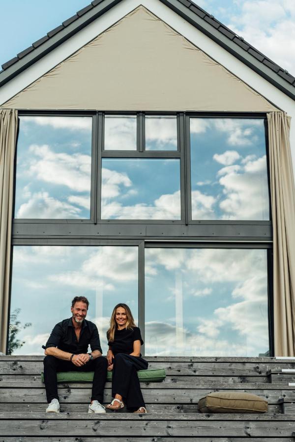Premium Design Ferienhaeuser Mosel Chalets Pommern Esterno foto