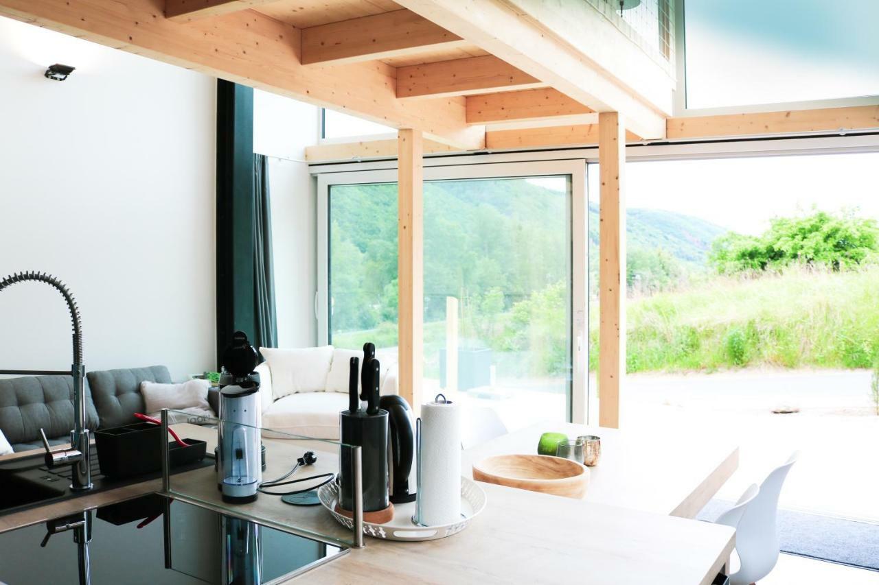Premium Design Ferienhaeuser Mosel Chalets Pommern Esterno foto