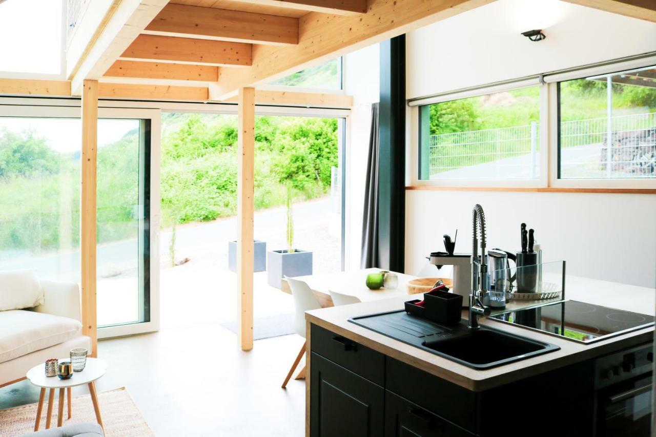 Premium Design Ferienhaeuser Mosel Chalets Pommern Esterno foto