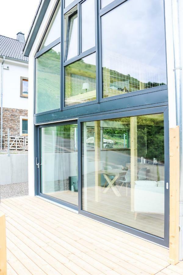 Premium Design Ferienhaeuser Mosel Chalets Pommern Esterno foto