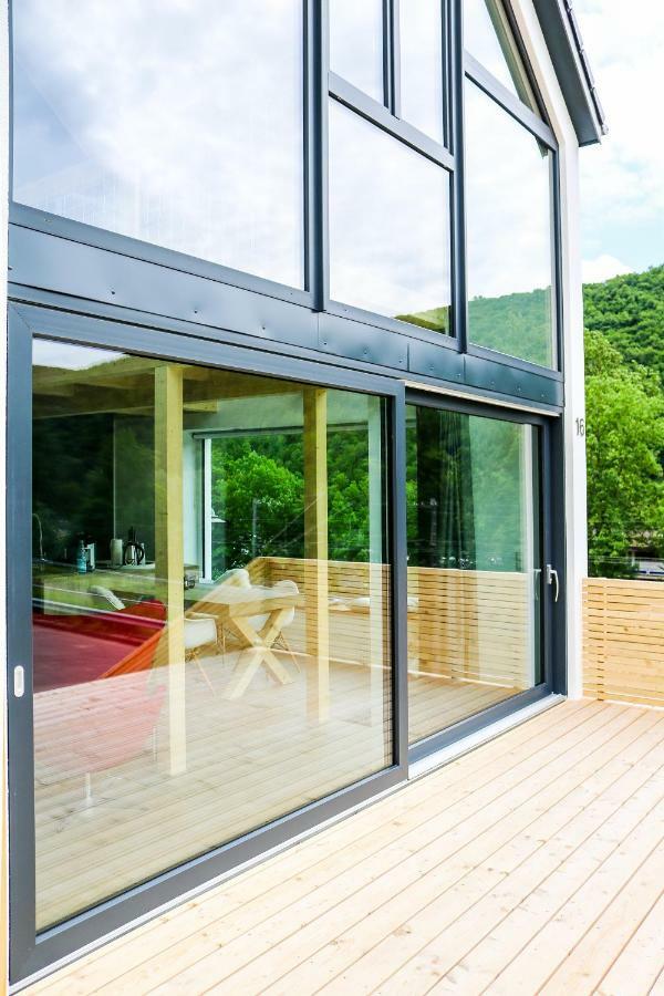 Premium Design Ferienhaeuser Mosel Chalets Pommern Esterno foto