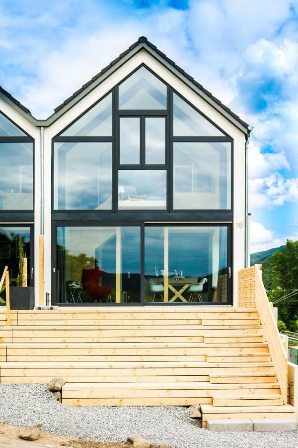 Premium Design Ferienhaeuser Mosel Chalets Pommern Esterno foto